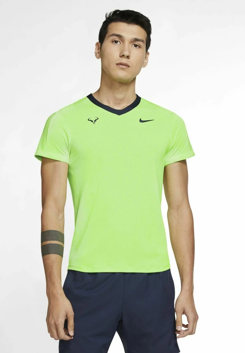 Nike Performance Herren T-Shirt Print - Lime Glow/obsidian/lime Glow/obsidian 1 Nike Performance Herren T-Shirt Print - Lime Glow/obsidian/lime Glow/obsidian