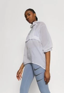 Nike Performance Damen RUN - Laufjacke - White/black -Angebote Nike Store a8354c445eae4141ad9d1f0a3651bddb