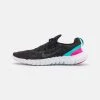 Nike Performance Herren FREE RN 5.0 2021 - Laufschuh Neutral - Black/anthracite/dynamic Turquoise