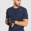 Nike Performance Unisex PREMIUM FITNESS GLOVE - Kurzfingerhandschuh - Black/volt/white