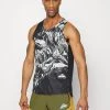 Nike Performance Herren TRAIL RISE TANK - Top - Black/white