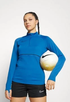 Nike Performance Damen ACADEMY DRIL - Sweatshirt - Dark Marina Blue/black/black -Angebote Nike Store a8ae39d8e3ba47b1a456e5b7ae6cdaad