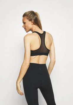 Nike Performance BRA - Sport-BH Mit Mittlerer Stützkraft - Black/white | Damen -Angebote Nike Store a8b1b6654e0d44de8e1660104ec9db24