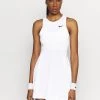 Nike Performance Damen DRESS - Sportkleid - White/black
