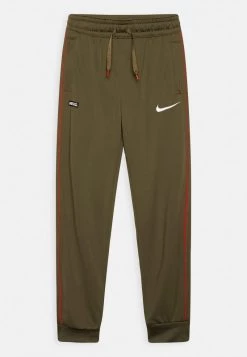 Nike Performance Unisex FC LIBERO PANT - Jogginghose - Medium Olive/habanero Red/white