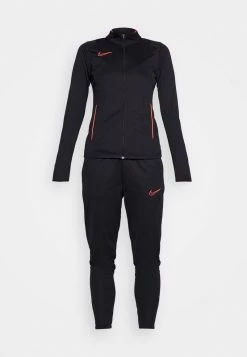 Nike Performance Damen ACADEMY TRACKSUIT - Trainingsanzug - Black/bright Crimson -Angebote Nike Store a9ce2e67ac8a4330b5a6fe7ae78cd56e