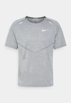 Nike Performance Herren TECHKNIT ULTRA - T-Shirt Print - Smoke Grey/light Smoke Grey