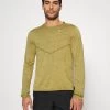 Nike Performance Herren TECHKNIT ULTRA - Langarmshirt - Rough Green/coriander Heather/reflective Silver