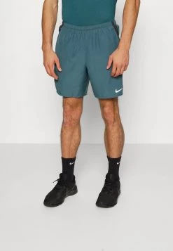 Nike Performance Herren CHALLENGER SHORT - Kurze Sporthose - Ash Green/smoke Grey/reflective Silver