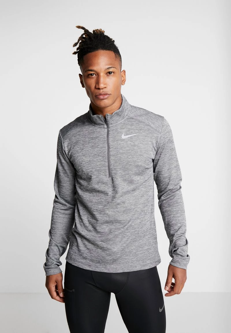 Nike Performance Herren PACER - Langarmshirt - Grey 1 Nike Performance Herren PACER - Langarmshirt - Grey