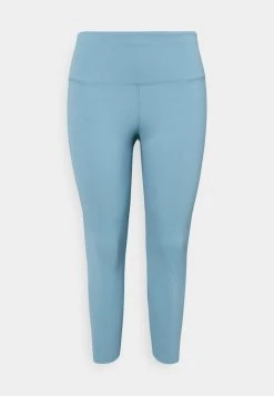 Nike Performance THE YOGA LUXE 7/8 PLUS - Tights - Cerulean/light Armory Blue | Damen