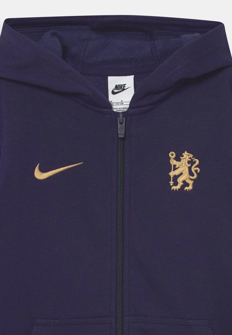 Nike Performance Kinder CHELSEA LONDON HOODIE CLUB - Vereinsmannschaften - Blackened Blue/gold 3 Nike Performance Kinder CHELSEA LONDON HOODIE CLUB - Vereinsmannschaften - Blackened Blue/gold – Bild 3