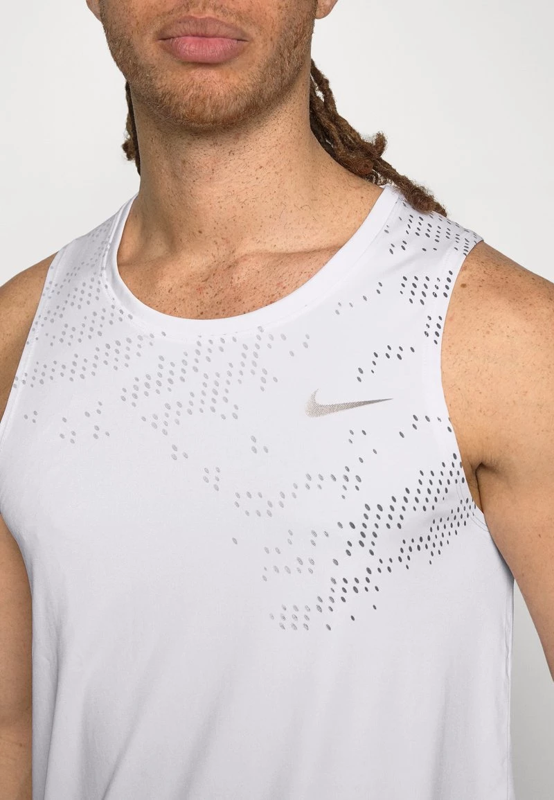 Nike Performance Herren MILER TANK - Top - White 5 Nike Performance Herren MILER TANK - Top - White – Bild 5