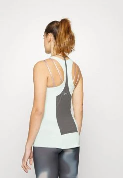 Nike Performance Damen LUXE TANK - Top - Mint Foam/medium Ash/particle Grey 7 Nike Performance Damen LUXE TANK - Top - Mint Foam/medium Ash/particle Grey -Angebote Nike Store abc13e539f7b4338bd99d82edb187768