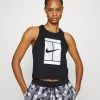 Nike Performance Damen TANK COURT - Top - Black