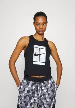 Nike Performance Damen TANK COURT - Top - Black