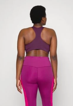 Nike Performance Damen W NK DF SWSH NON PAD PLUS - Sport-BH Mit Mittlerer Stützkraft - Sangria/white -Angebote Nike Store abd695125cdc4449870439e1970b58bb