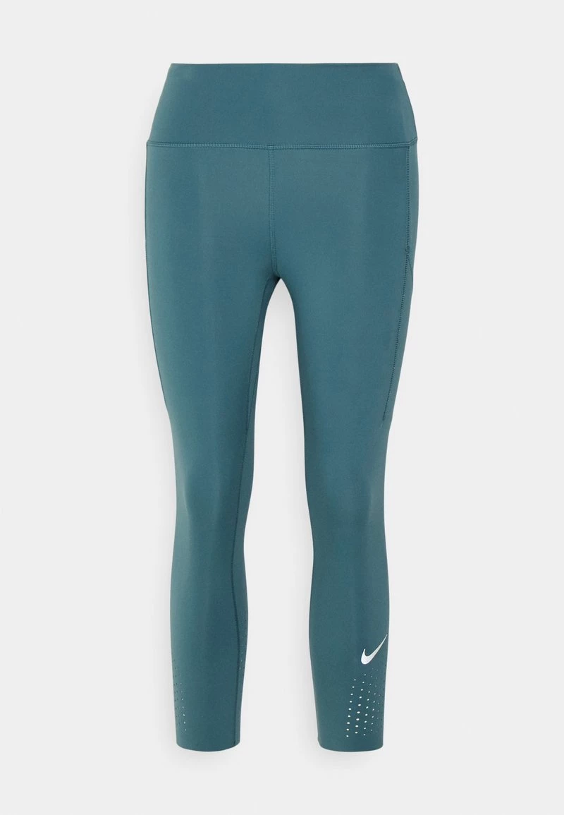 Nike Performance Damen EPIC CROP - Tights - Ash Green/silver 4 Nike Performance Damen EPIC CROP - Tights - Ash Green/silver – Bild 4