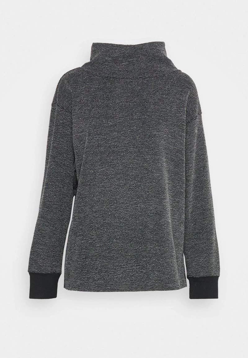 Nike Performance Damen LUXE COVER UP TEXTURED - Strickpullover - Black/sail/dark Smoke Grey 5 Nike Performance Damen LUXE COVER UP TEXTURED - Strickpullover - Black/sail/dark Smoke Grey – Bild 5