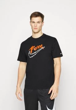 Nike Performance Herren FORCE TEE - T-Shirt Print - Black