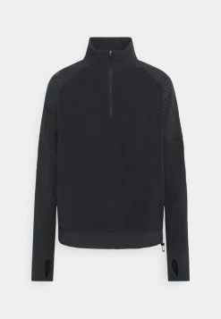Nike Performance Damen AIR MIDLAYER - Fleecepullover - Black/silver