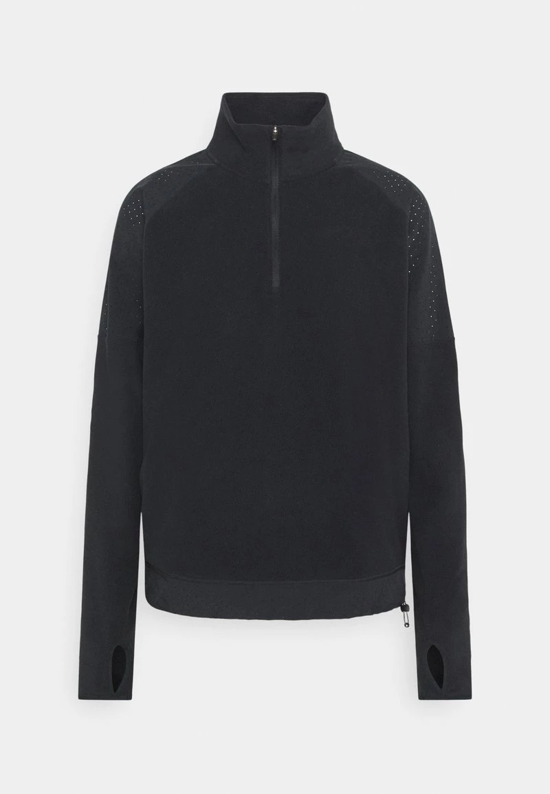 Nike Performance Damen AIR MIDLAYER - Fleecepullover - Black/silver 1 Nike Performance Damen AIR MIDLAYER - Fleecepullover - Black/silver