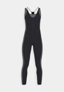 Nike Performance Damen LUXE JUMPSUIT 7/8 - Turnanzug - Black/medium Ash/iron Grey -Angebote Nike Store ad1fd4dbaa3149dbba15aa478abb0e66