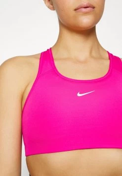 Nike Performance BRA - Sport-BH Mit Mittlerer Stützkraft - Active Pink/white | Damen -Angebote Nike Store ad8a53af715d44cda246826337c45715
