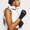 Nike Performance Damen WOMENS ESSENTIAL RUNNING HEADBAND AND GLOVE SET - Fingerhandschuh - Black/silver