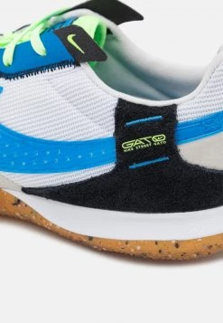 Nike Performance Herren STREETGATO - Fußballschuh Halle - White/light Photo Blue/black/lime Glow -Angebote Nike Store ae53a10dccb040a6b5ea86f7b872f6d0