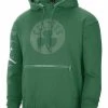 Nike Performance Herren BOSTON CELTICS COURTSIDE JORDAN - Kapuzenpullover - Clover