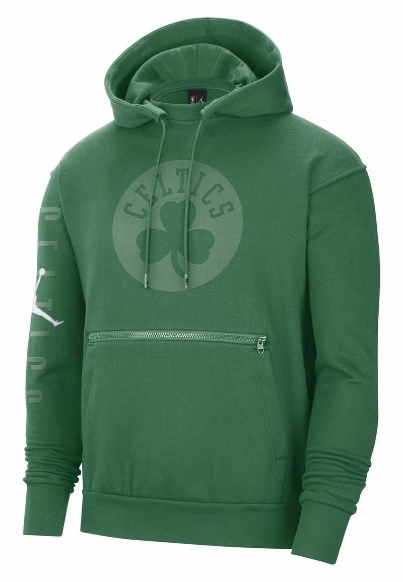 Nike Performance Herren BOSTON CELTICS COURTSIDE JORDAN - Kapuzenpullover - Clover 1 Nike Performance Herren BOSTON CELTICS COURTSIDE JORDAN - Kapuzenpullover - Clover
