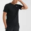 Nike Performance Herren TEE CREW SOLID - Sport T-shirt - Black/white
