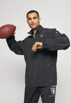 Nike Performance Herren NFL LAS VEGAS RAIDERS JACKET - Vereinsmannschaften - Black/field Silver -Angebote Nike Store aee23f16ae7746bea139cf8e4fce735e