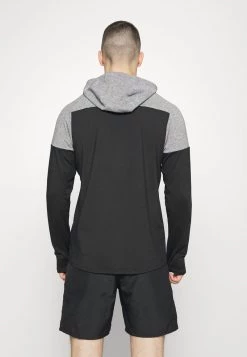 Nike Performance Herren HOOD - Langarmshirt - Black/pure -Angebote Nike Store af66e15a8c8f49fba10786175ad5122d