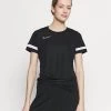 Nike Performance Damen ACADEMY - Sport T-shirt - Black/white