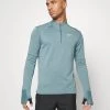 Nike Performance Herren SWEATSHIRTS TF RPL ELMNT HZ - Langarmshirt - Ash Green/aviator Grey Heather/silver