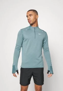 Nike Performance Herren SWEATSHIRTS TF RPL ELMNT HZ - Langarmshirt - Ash Green/aviator Grey Heather/silver