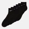 Nike Performance EVERYDAY CUSH ANKLE 6 PACK UNISEX - Sportsocken - Black/white