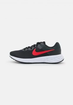 Nike Performance Herren REVOLUTION 6 - Laufschuh Neutral - Black/university Red/anthracite