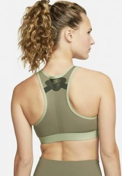 Nike Performance Damen NIKE DRI-FIT AIR FORCE MET VETERS EN MEDIUM ON - Bustier - Medium Olive Sequoia Pink Glaze Medium Olive -Angebote Nike Store b07b384664e64e1a947c898dd034ca0c