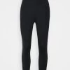 Nike Performance Damen ONE CROP - Tights - Black/white