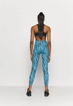 Nike Performance ONE 7/8 - Tights - Chlorine Blue/white | Damen -Angebote Nike Store b21ca14e5a61433284b2b654cf175532