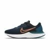Nike Performance RENEW RUN - Laufschuh Neutral - Obsidian Dark Teal Green Laser Blue Black | Herren