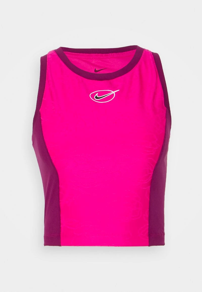 Nike Performance Damen SLIM TANK - Top - Active Pink/sangria 1 Nike Performance Damen SLIM TANK - Top - Active Pink/sangria