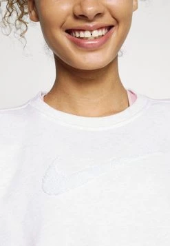 Nike Performance Damen DRY GET FIT CREW - Sweatshirt - White Heather/summit White -Angebote Nike Store b2da77733e0a4552b7c592dbd0475afd