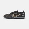 Nike Performance Herren MERCURIAL VAPOR 14 ACADEMY IC - Fußballschuh Halle - Black/metallic Gold/metallic Silver