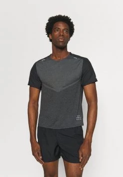Nike Performance Herren TECHKNIT ULTRA - T-Shirt Print - Black/smoke Grey