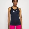 Nike Performance Damen DRY BALANCE - Sport T-shirt - Obsidian