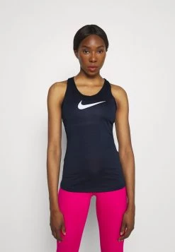 Nike Performance Damen DRY BALANCE - Sport T-shirt - Obsidian